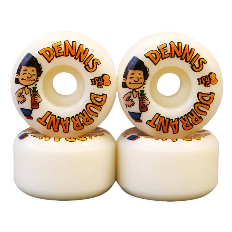 Picture Wheel Dennis Durrant Gang Conical Skateboard Wheels 101a 54mm