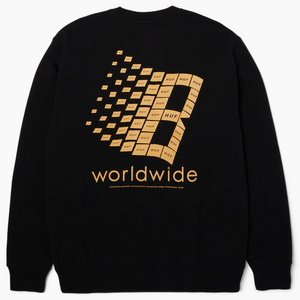 HUF X Bronze Crewneck Sweatshirt Black