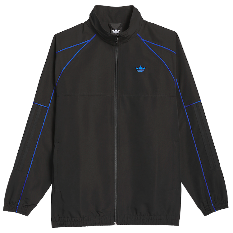 Adidas Skateboarding Premiere Gazelle Track Jacket Black/White/Royal Blue