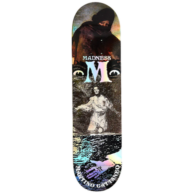 Madness Skateboards Martino Cattaneo Insane Asylum R7 Skateboard Deck 8.5''