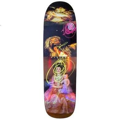 Madness Skateboards Anxiety R7 Holographic Skateboard Deck 9.125''