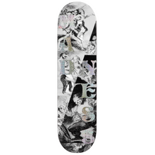 Madness Skateboards Split Overlap R7 Holographic Swirls Skateboard Deck 8"