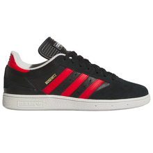 Adidas Skateboarding Busenitz Core Black/Better Scarlet/Cloud White Shoes
