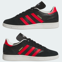 Adidas Skateboarding Busenitz Core Black/Better Scarlet/Cloud White Shoes