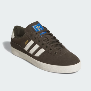 Adidas Skateboarding Puig Indoor Shadow Olive/Off White/Blue Bird Shoes