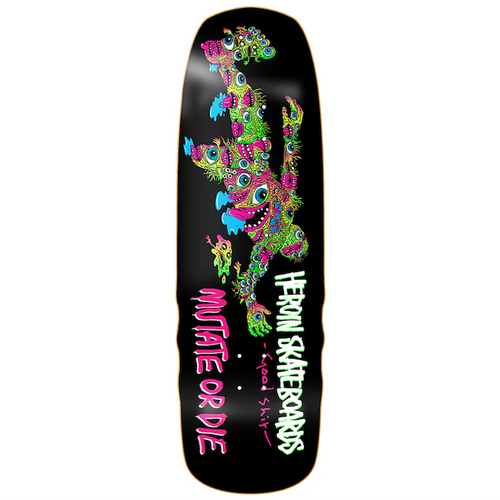 Heroin Skateboards Good Shit Mutated Skateboard Deck 9.75