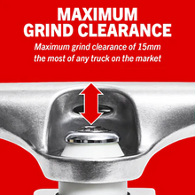 Ace Trucks AF-1 44 Inverted Polished Hollowed Skateboard Trucks