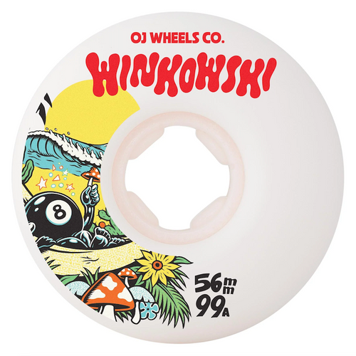 OJ Wheels Erick Winkowski Mushroom Elite Mini Combo Skateboard Wheels 99a 56mm