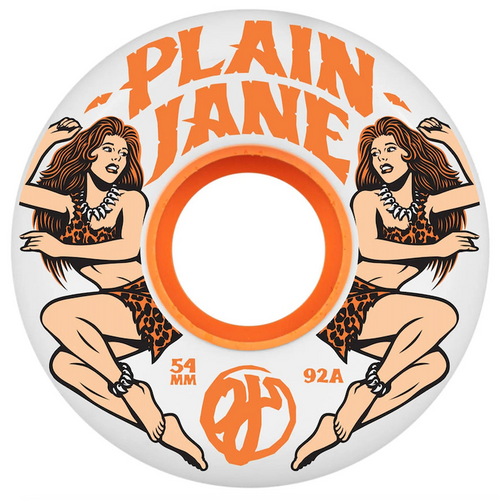 OJ Wheels Jungle Plain Jane Keyframe Skateboard Wheels 92a 54mm