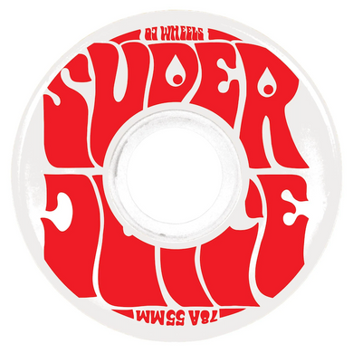OJ Wheels Soft Mini Super Juice White Skateboard Wheels 78a 55mm