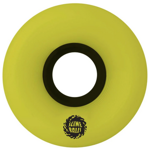 Slime Ball Wheels Slime Surfer Mini OG Yellow Skateboard Wheels 78a 54.5mm