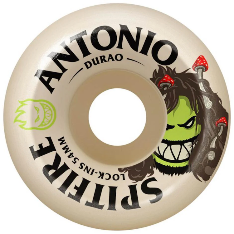 Spitfire Wheels Formula Four Lock Ins Antonio Durao Burn Squad Skateboard Wheels 99a 54mm