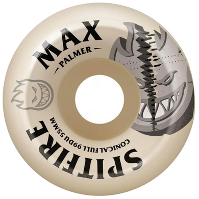 Spitfire Wheels Formula Four Conical Max Palmer Burn Squad Skateboard Wheels 99a 55mm