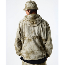 Helas Tie Camo Quarter Zip Jacket Beige