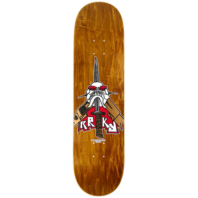 Krooked Skateboards Skull Sword Skateboard Deck 8.25