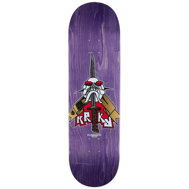 Krooked Skateboards Skull Sword Skateboard Deck 8.75