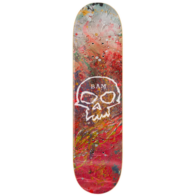 Zero Skateboards x Bam Margera Single Skull Skateboard Deck 8.5