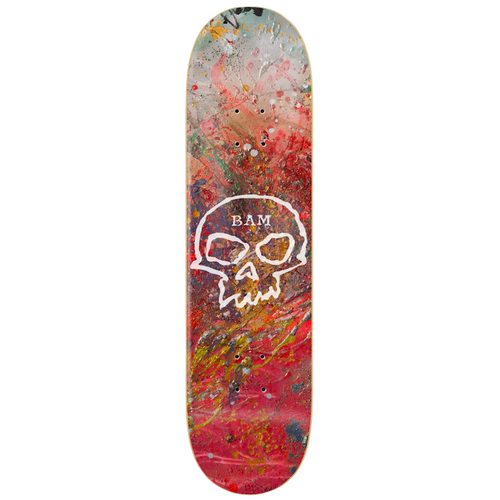 Zero Skateboards x Bam Margera Single Skull Skateboard Deck 8.5