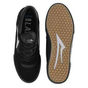 Lakai Cambridge Black/Black/White Suede Shoes