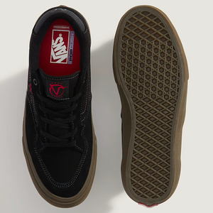 Vans Skate Rowan Black/Dark Gum Shoes