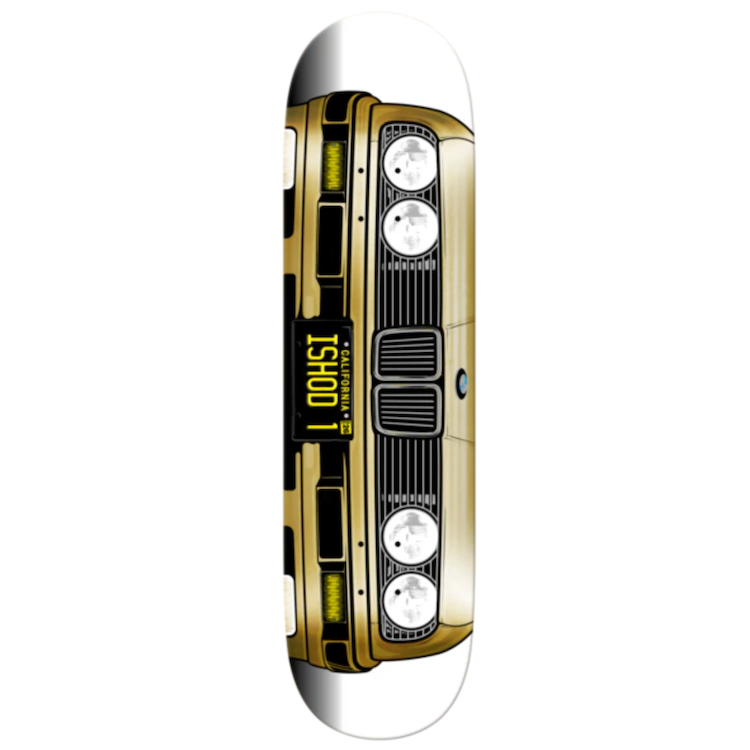 Real Skateboards Ishod Wair Grille Ltd Gold Foil True Fit Mould) Skateboard Deck 8.25