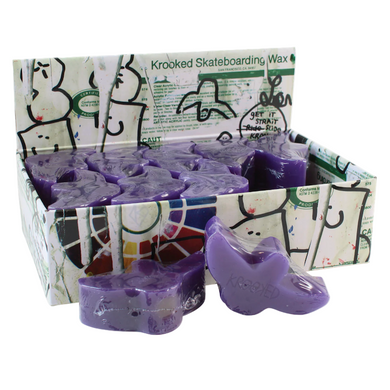 Krooked Skateboards Birdy Wax Purple
