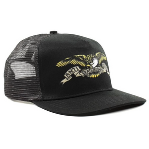 Anti Hero Basic Eagle Black Trucker Snapback Cap