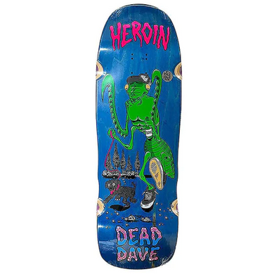 Heroin Skateboards Dead Dave Bug Skateboard Deck 10.1