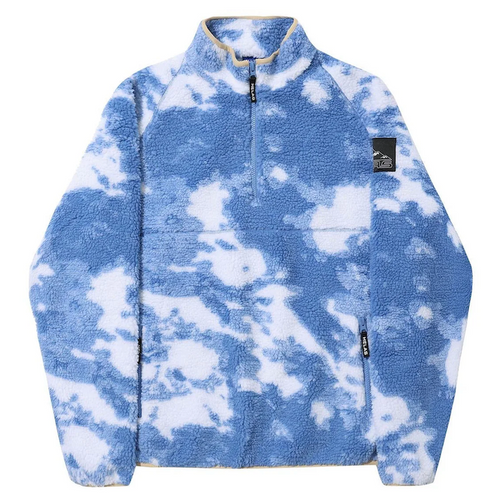 Helas Mundy Fleece Quater Zip Jacket Blue Cloud