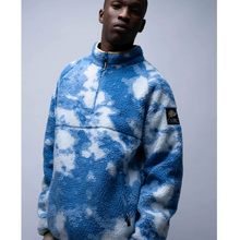 Helas Mundy Fleece Quater Zip Jacket Blue Cloud