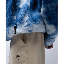 Helas Mundy Fleece Quater Zip Jacket Blue Cloud