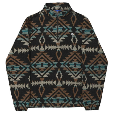 Helas Tradi Quater Zip Jacket Multicolour