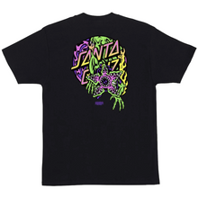 Santa Cruz X Stranger Things Demogorgon Dot T-Shirt Black