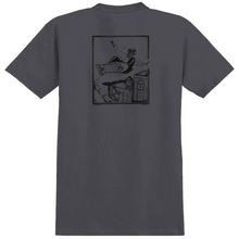 Anti Hero Skateboards Phelps Lance DBL T-Shirt Asphalt/Black