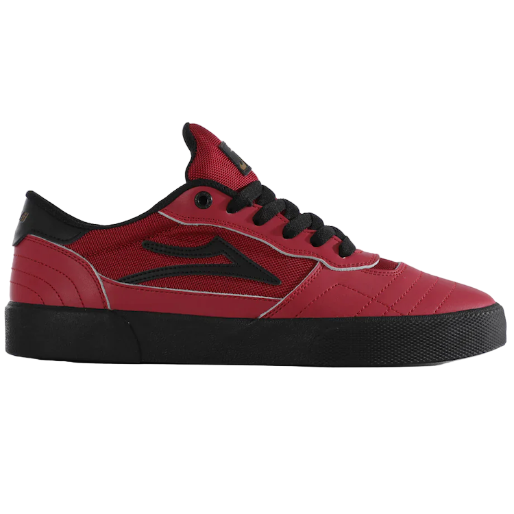 Lakai Cambridge Jumpei Red Leather Shoes
