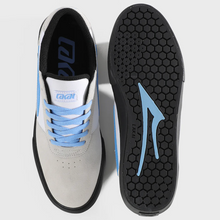 Lakai Manchester White/Black/Blue Suede Shoes