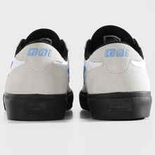 Lakai Manchester White/Black/Blue Suede Shoes