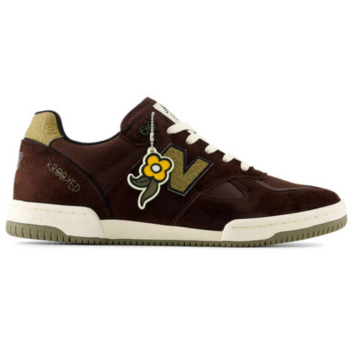 New Balance Numeric X Krooked Skateboards 600 Tom Knox Chocolate/Olive Shoes