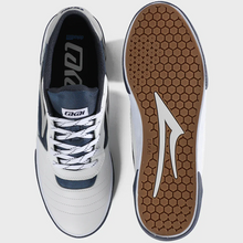 Lakai Cambridge White/Navy/Reflective Leather Shoes
