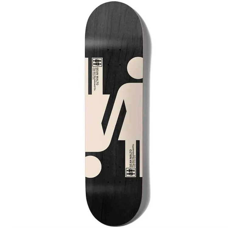 Girl Skateboards Sean Malto Double OG Twin Tip Skateboard Deck 8.3