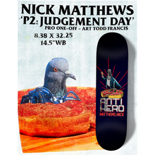 Anti Hero Skateboards  Nick Matthews P2 Judgement Day Skateboard Deck 8.38"