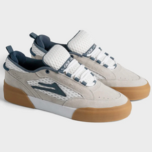 Lakai Payload White/Blue Gum Suede Shoes