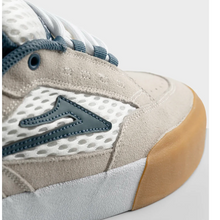 Lakai Payload White/Blue Gum Suede Shoes