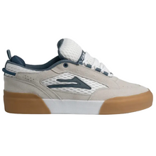 Lakai Payload White/Blue Gum Suede Shoes