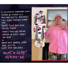 Krooked Skateboards Skateshop Day Diamond Quade Beamer LTD Edition Custom Shape Skateboard Deck 10.75"