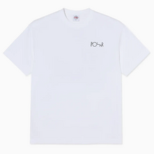 Polar Skate Co Martas Roses Fill Logo T-Shirt White