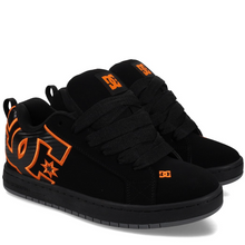 DCSHOECO Court Graffik Black/Orange Shoes