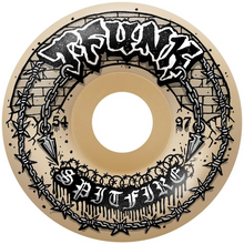 Spitfire Wheels Formula Four Radial Full T-Funk Raw Skateboard Wheels 97a 54mm