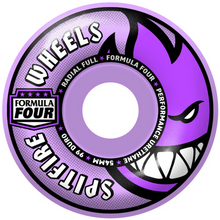 Spitfire Wheels Formula Four Radial Full Team Colours Light Purple Skateboard Wheels 99a 54mm