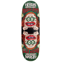 Heroin Skateboards Auntie Razor Egg Skateboard Deck 9.75" (Various Wood Stains)